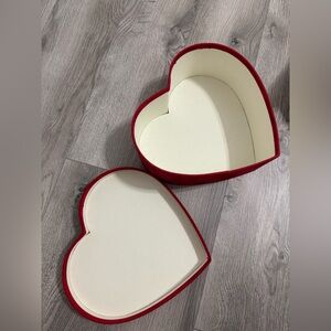 Heart-Shaped Red and White Boxes